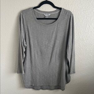 Tommy Bahama Light Gray Long Sleeve Top XS